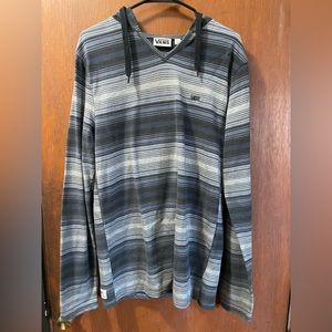 Men’s Vans Long Sleeves Hooded Short Size Large